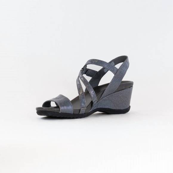 NEW DANSKO women's addyson wedge heels in pewter - Picture 3 of 6